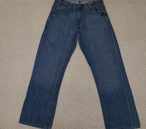 Tommy Hilfger mens blue jeans factory distressed